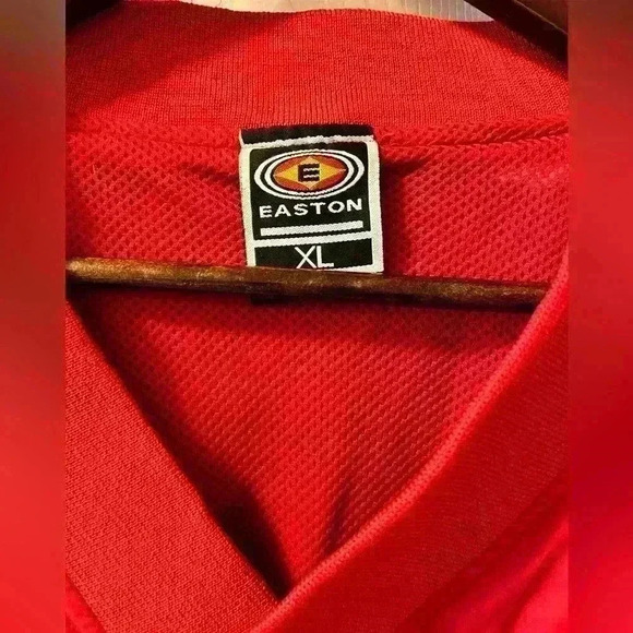 Mens Easton Softball/Baseball Pullover  Windbreaker XL - Picture 3 of 4